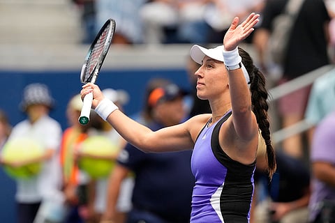 US Open 2024: Jessica Pegula, of the United States, reacts after defeating Sofia Kenin, of the United States
